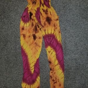 Tie-Dye Harem Pants